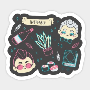 Good Omens Sticker